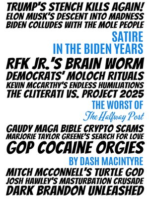 cover image of Satire In the Biden Years